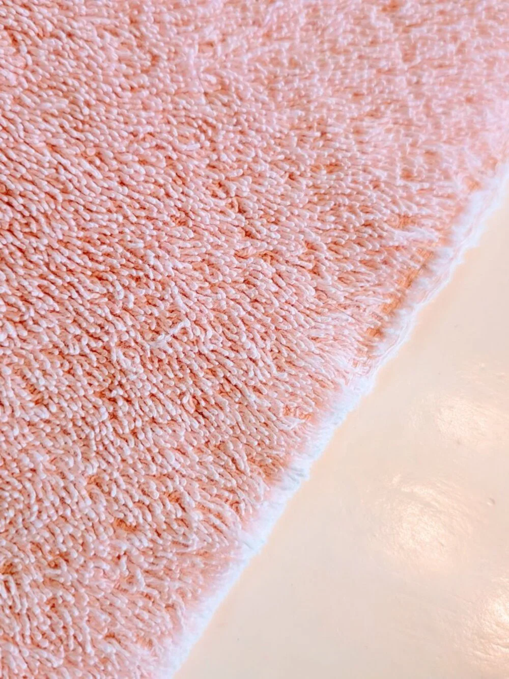 VTG Martex English Rose Pink Towel Set Bath & Hand Towel Cottagecore Cotton 80s